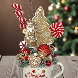 Akció Bögrés mézeskalácsos karácsonyi dísz � 15 � 30 cm - Meska.hu