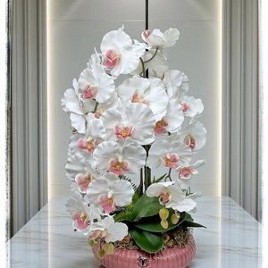 Exkluzív Orchidea asztaldísz , Otthon & Életmód, Virágdekoráció, Virágdíszek, Asztali virágdísz, Virágkötés, MESKA