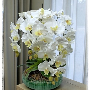 Exkluzív Orchidea asztaldísz , Otthon & Életmód, Virágdekoráció, Virágdíszek, Asztali virágdísz, Virágkötés, MESKA