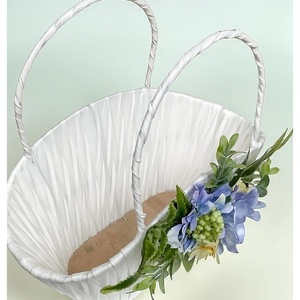 Vidám kiskosár, anyák napjára, húsvétra - ünnepi díszek, dekorációk - húsvéti díszek és dekorációk - húsvéti kosár - Meska.hu