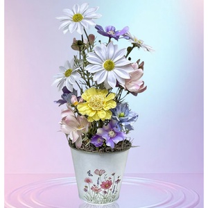 Mezei vadvirágos asztaldísz  - ünnepi díszek, dekorációk - húsvéti díszek és dekorációk - húsvéti asztaldíszek - Meska.hu