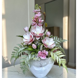 Exkluzív magnólia asztaldísz  - otthon & életmód - dekoráció - asztal és polc dekoráció - asztaldísz - Meska.hu