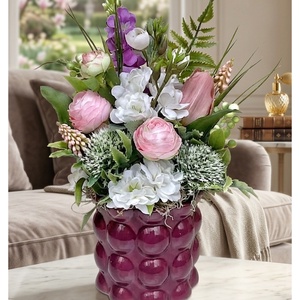 Tavaszi, anyáknapi virágdísz  - Meska.hu