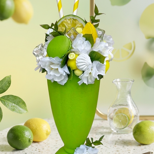 Citrom lime, limonádé , fagyi kehely  - Meska.hu