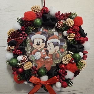 Mickey Minnie ajtódísz , Otthon & Életmód, Dekoráció, Ajtó- és ablak dekoráció, Ajtódísz & Kopogtató, , MESKA