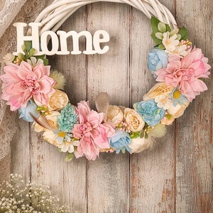 Ajtódísz, Otthon & Életmód, Dekoráció, Ajtó- és ablak dekoráció, Ajtódísz & Kopogtató, Virágkötés, MESKA