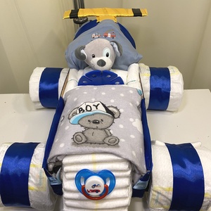 Autó pelenkatorta, pelenkatorony, babaváró csomag - játék & sport - Meska.hu