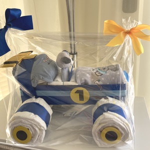 Autó pelenkatorta, pelenkatorony, babaváró csomag - játék & sport - Meska.hu