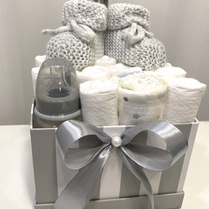 Baba box,  pelenkatorta 2-5 kg, pelenka doboz, babaváró csomag - játék & sport - Meska.hu
