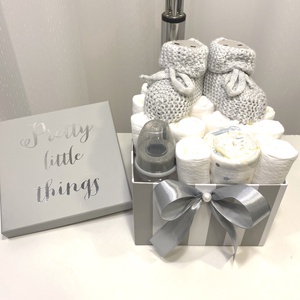 Baba box,  pelenkatorta 2-5 kg, pelenka doboz, babaváró csomag - játék & sport - Meska.hu