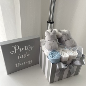 Baba box,  pelenkatorta 2-5 kg, pelenka doboz, babaváró csomag - játék & sport - Meska.hu