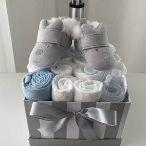 Baba box,  pelenkatorta 2-5 kg, pelenka doboz, babaváró csomag - játék & sport - Meska.hu