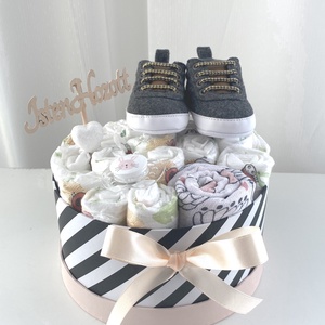 Baba box,pelenkatorta 3-6 kg pelenka doboz, babaváró csomag - játék & sport - Meska.hu