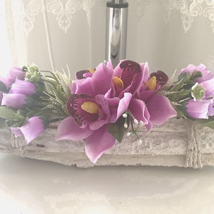 Orchidea fa kéreg virágbox - otthon & életmód - dekoráció - Meska.hu