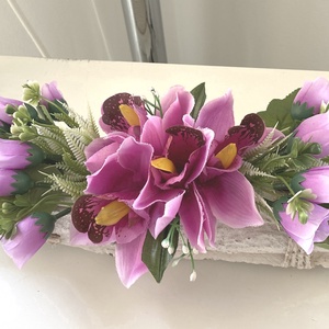 Orchidea fa kéreg virágbox - otthon & életmód - dekoráció - Meska.hu