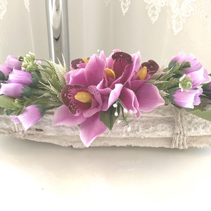 Orchidea fa kéreg virágbox - otthon & életmód - dekoráció - Meska.hu