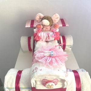 Mercédesz autó pelenkatorta,2-5 kg pelenkatorony, babaváró csomag - játék & sport - Meska.hu