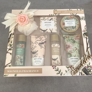 Magnólia  kényeztető  csomag, szett  - szépségápolás - kozmetikai ajándékcsomag - Meska.hu