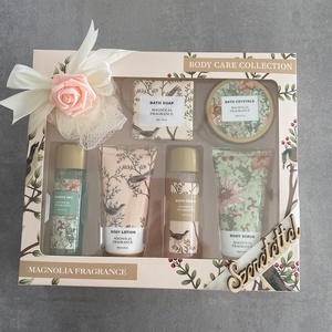 Magnólia  kényeztető  csomag, szett  - szépségápolás - kozmetikai ajándékcsomag - Meska.hu
