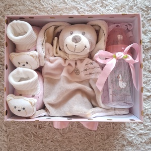 Nyuszi Baba box,  pelenkatorta, pelenka doboz, babaváró csomag - játék & sport - Meska.hu