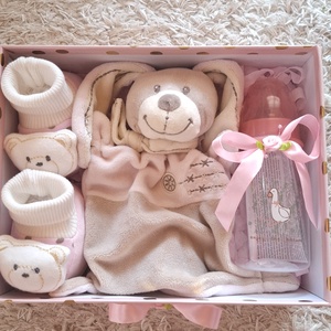 Nyuszi Baba box,  pelenkatorta, pelenka doboz, babaváró csomag - játék & sport - Meska.hu