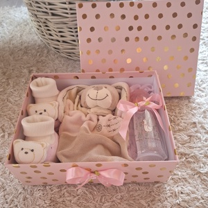 Nyuszi Baba box,  pelenkatorta, pelenka doboz, babaváró csomag - játék & sport - Meska.hu