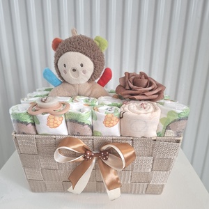 Maja méhecske baba box, pelenkatorta 3-6 kg pelenkatorony, babaváró csomag, Játék & Sport, Babalátogató ajándékcsomag, Mindenmás, MESKA