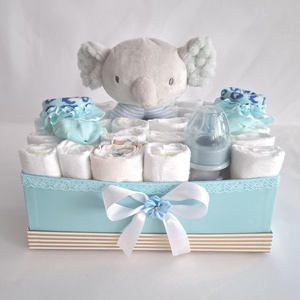 Dumbo baba box, pelenkatorta 4-8kg pelenkatorony, babaváró csomag - Meska.hu
