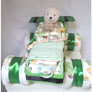 Audi autó pelenkatorta, 3-6kg pelenkatorony, babaváró csomag - játék & sport - babalátogató ajándékcsomag - Meska.hu
