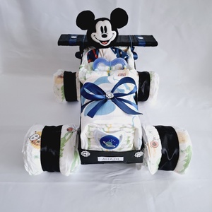 Alfa Romeo autó pelenkatorta,2-5 kg pelenkatorony, babaváró csomag, kelengye - játék & sport - babalátogató ajándékcsomag - Meska.hu