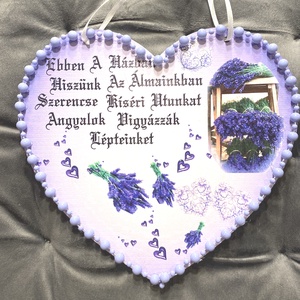 Házi áldás  falidísz , dekoráció, Otthon & Életmód, Dekoráció, Fali és függő dekoráció, Falra akasztható dekor, Papírművészet, MESKA