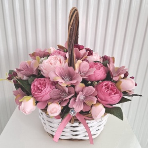 Orchidea  virágbox, virágcsokor asztaldísz, virágdoboz , virágbox, Otthon & Életmód, Dekoráció, Virágdísz és tartó, Virágbox, virágdoboz, Virágkötés, MESKA