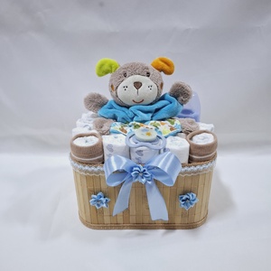 Maci baba box, pelenkatorta 2-5kg pelenkatorony, babaváró csomag - Meska.hu