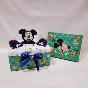 Mickey baba box, pelenkatorta 4-8kg pelenkatorony, babaváró csomag, Játék & Sport, Babalátogató ajándékcsomag, Mindenmás, MESKA