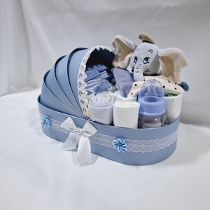 Dumbo bölcső pelenkatorta 2-5 kg pelenkatorony, babaváró csomag - játék & sport - babalátogató ajándékcsomag - Meska.hu