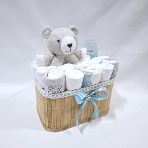 Maci pelenkatorony, pelenkatorta babaváró csomag 4-8kg - játék & sport - babalátogató ajándékcsomag - Meska.hu