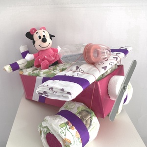   Mickey repülő pelenkatorta, 3-6kg pelenkatorony, babaváró csomag, kelengye, Játék & Sport, Babalátogató ajándékcsomag, Mindenmás, MESKA