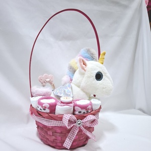 Egyszarvú pelenkatorta , 4-8 kg pelenkatorony, babaváró csomag, kelengye, Játék & Sport, Babalátogató ajándékcsomag, Mindenmás, MESKA