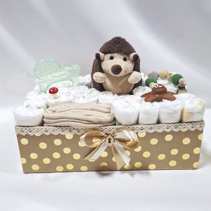 Süni baba box, pelenkatorta  2-5 kg pelenka doboz, babaváró csomag - Meska.hu