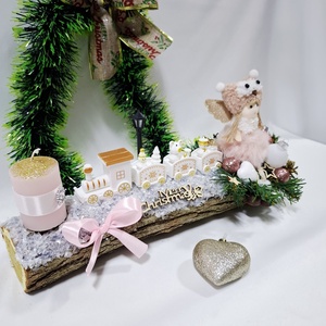 Adventi angyalka koszorú,  asztaldísz,  dekoráció - karácsony - adventi díszek - adventi asztaldísz - Meska.hu Adventi angyalka koszorú,  asztaldísz,  dekoráció - karácsony - adventi díszek - adventi asztaldísz - Meska.hu