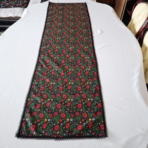 Magyaros tulipános futó asztalterítő, 135x40 cm dekoráció - otthon & életmód - konyhafelszerelés, tálalás - tálalás - terítő - Meska.hu