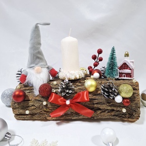 Adventi manó koszorú,  asztaldísz,  dekoráció, Karácsony, Adventi díszek, Adventi asztaldísz, Mindenmás, MESKA
