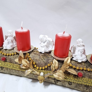 Adventi angyalok koszorú,  asztaldísz,  dekoráció - karácsony - adventi díszek - adventi asztaldísz - Meska.hu Adventi angyalok koszorú,  asztaldísz,  dekoráció - karácsony - adventi díszek - adventi asztaldísz - Meska.hu