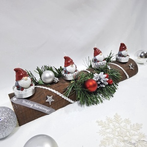 Adventi manó koszorú,  asztaldísz,  dekoráció - karácsony - adventi díszek - adventi asztaldísz - Meska.hu Adventi manó koszorú,  asztaldísz,  dekoráció - karácsony - adventi díszek - adventi asztaldísz - Meska.hu