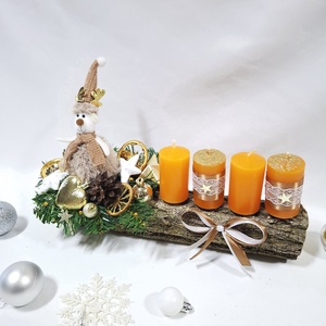 Adventi rénszarvas koszorú,  asztaldísz,  dekoráció - karácsony - adventi díszek - adventi asztaldísz - Meska.hu Adventi rénszarvas koszorú,  asztaldísz,  dekoráció - karácsony - adventi díszek - adventi asztaldísz - Meska.hu