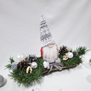 Adventi manó koszorú,  asztaldísz, karácsonyi dekoráció - karácsony - adventi díszek - adventi asztaldísz - Meska.hu Adventi manó koszorú,  asztaldísz, karácsonyi dekoráció - karácsony - adventi díszek - adventi asztaldísz - Meska.hu
