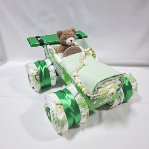 Audi autó pelenkatorta, 2-5 kg pelenkatorony, babaváró csomag - baba - mama - pelenkázó, babafürdető kellékek - pelenkatorta - Meska.hu