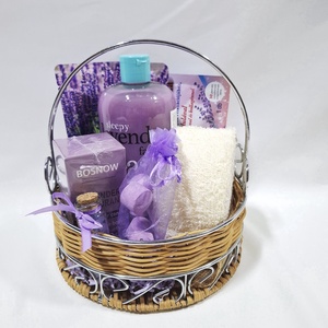 Vitamin gazdag Levendula kényeztető csomag, SPA doboz, kozmetikai csomag  - szépségápolás - kozmetikai ajándékcsomag - Meska.hu