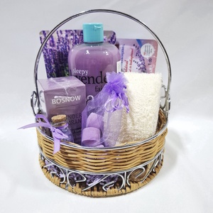 Vitamin gazdag Levendula kényeztető csomag, SPA doboz, kozmetikai csomag , Szépségápolás, Kozmetikai ajándékcsomag, Mindenmás, MESKA