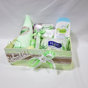 Vitamin gazdag Aloe vera kényeztető csomag, SPA doboz, kozmetikai csomag  - szépségápolás - kozmetikai ajándékcsomag - Meska.hu